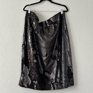 Eloquii sequined pencil skirt (22W)